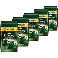 Los mejores  - Jacobs Krönung Aroma-Bohnen- granos enteros- 5 unidades de 500 g